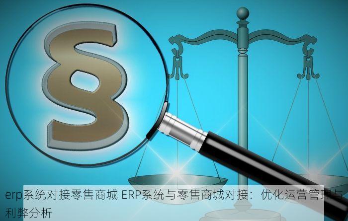 erp系统对接零售商城 ERP系统与零售商城对接：优化运营管理与利弊分析