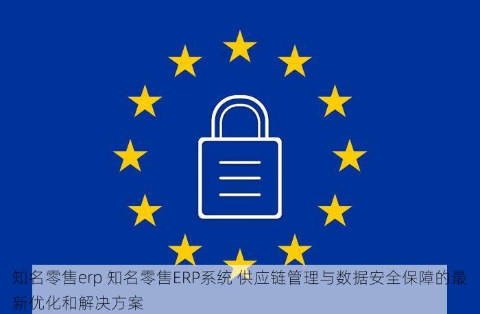 知名零售erp 知名零售ERP系统 供应链管理与数据安全保障的最新优化和解决方案