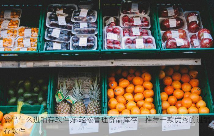 食品什么进销存软件好 轻松管理食品库存，推荐一款优秀的进销存软件