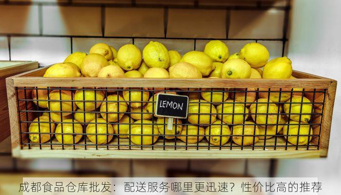 成都食品仓库批发：配送服务哪里更迅速？性价比高的推荐