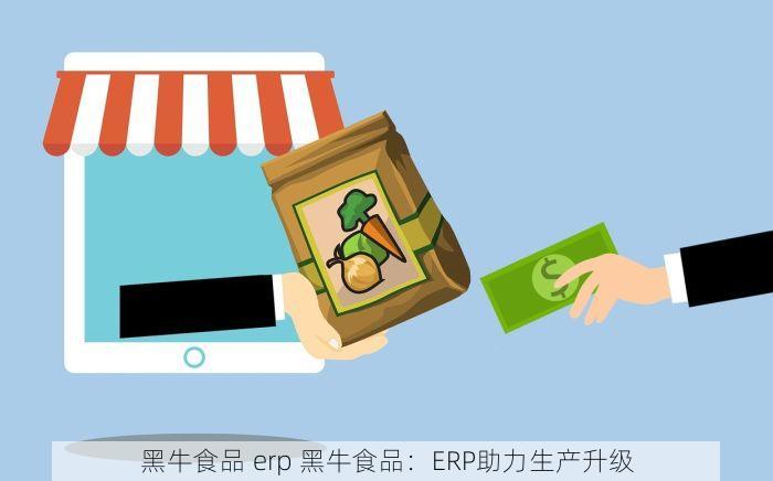 黑牛食品 erp 黑牛食品：ERP助力生产升级