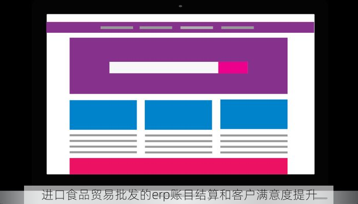 进口食品贸易批发的erp账目结算和客户满意度提升
